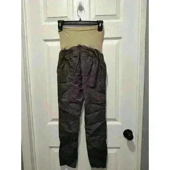 MOTHERHOOD MATERNITY Super Stretch Secret Fit Belly‎ Grey Skinny Pants Womens XL - Picture 6 of 10